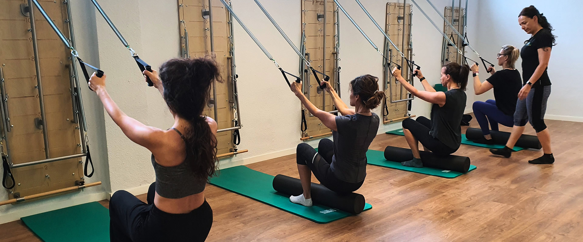Clase de Pilates con máquinas en Boadilla del Monte